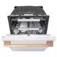 LG Studio 24" Smart Top Control Dishwasher with Dynamic Heat Dry in Essence White, , large