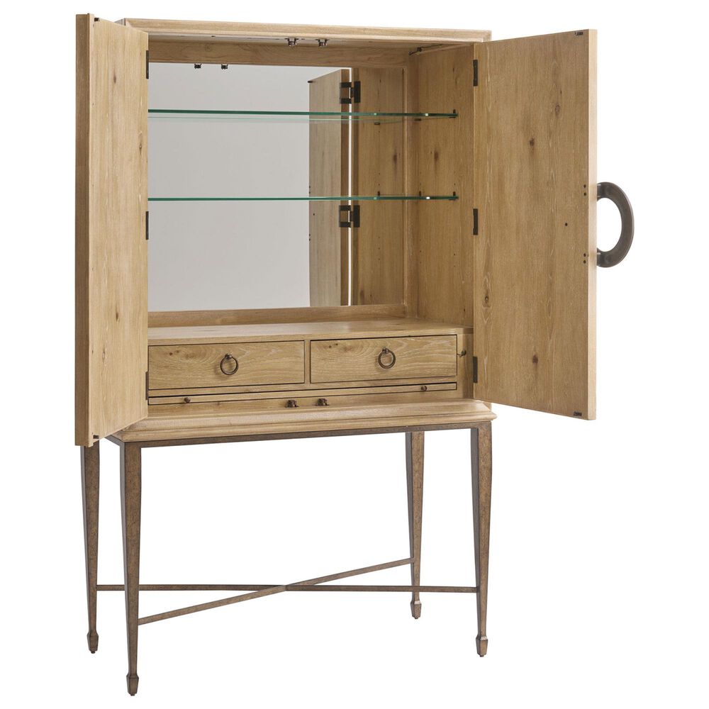 Lexington Home Brands Montecito Hammond Bar Cabinet Deck in Chaparral, , large