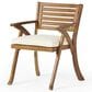 Hearth and Haven Hermosa 5-Piece Outdoor Dining Set in Cream, , large