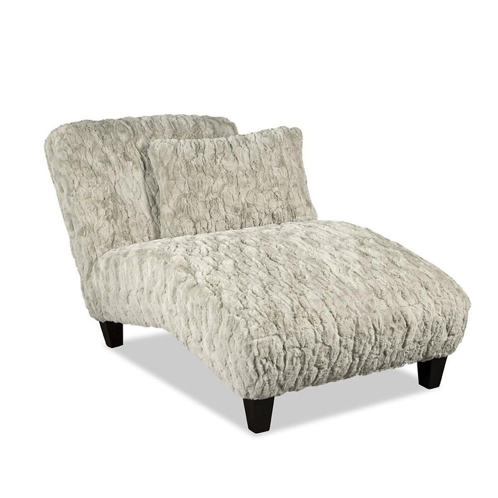 ViviCasa Armless Chaise Lounge in Bazaar Smoke, , large