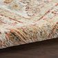 Nourison Sahar SHR01 9"3" x 12"7" Rust Area Rug, , large