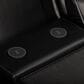 Titanic Furniture All Star Power Reclining Sofa with Power Headrest in Black, , large