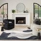Nourison Prismatic Ivory and Black 8"6" x 11"6" Area Rug, , large