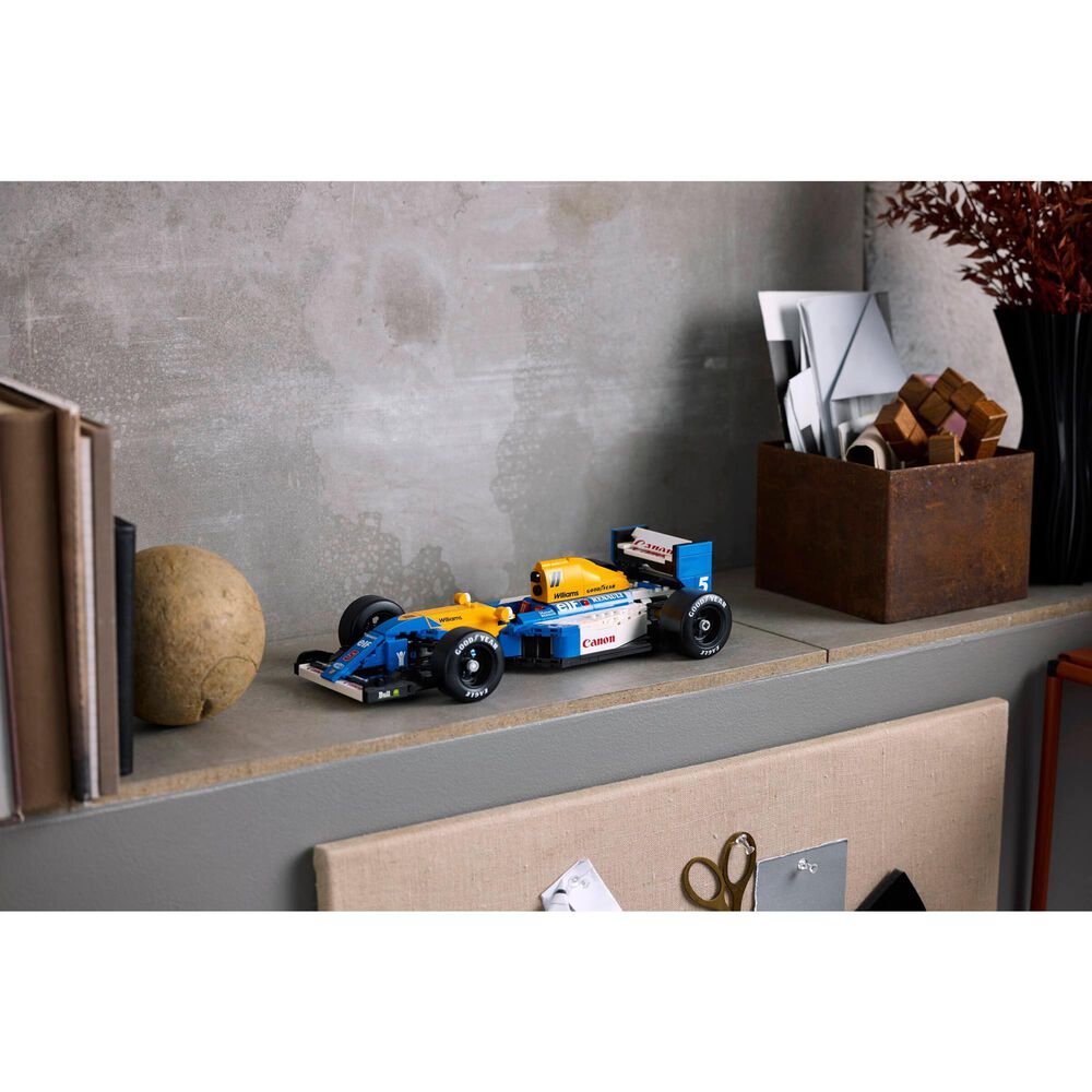 LEGO Icons Williams Racing FW14B and Nigel Mansell Building Set, , large
