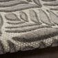 Nourison Aloha 7" x 10" Charcoal Indoor/Outdoor Area Rug, , large