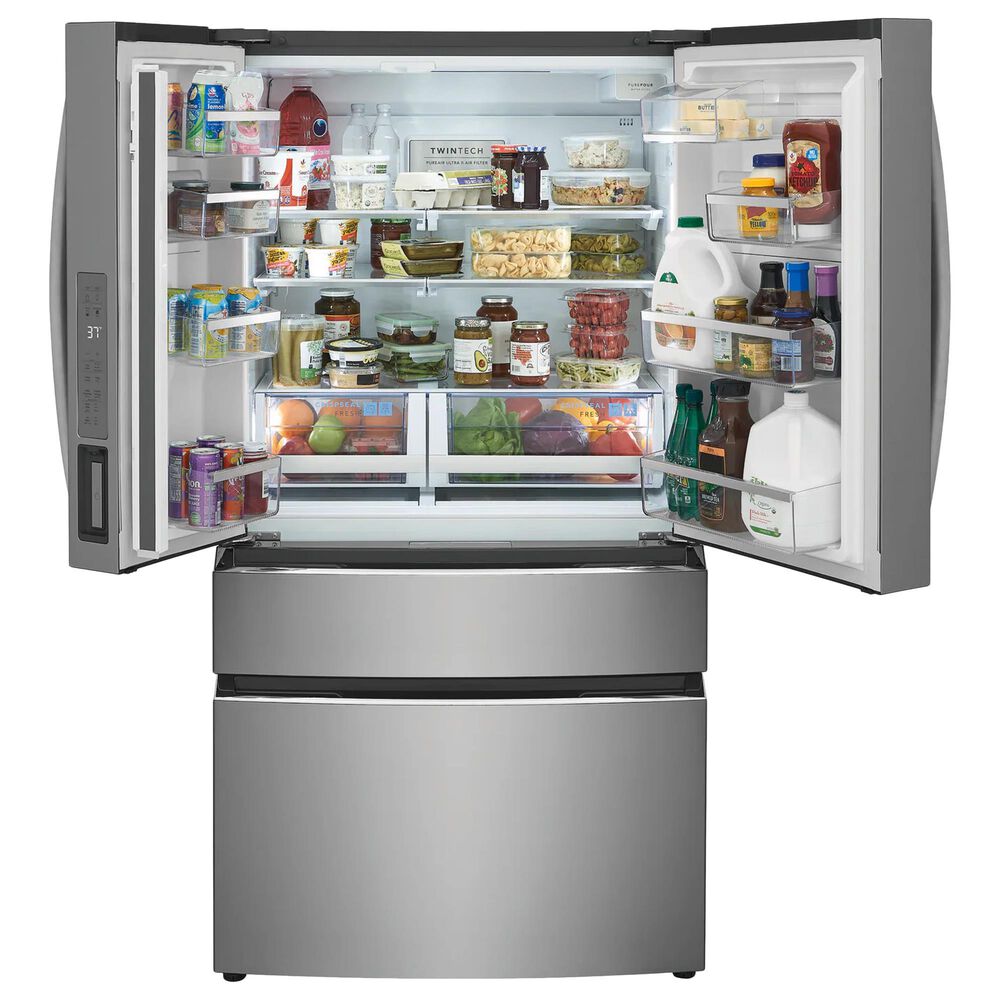 Frigidaire Gallery Counter-Depth French Door Refrigerator In Stainless Steel, , large