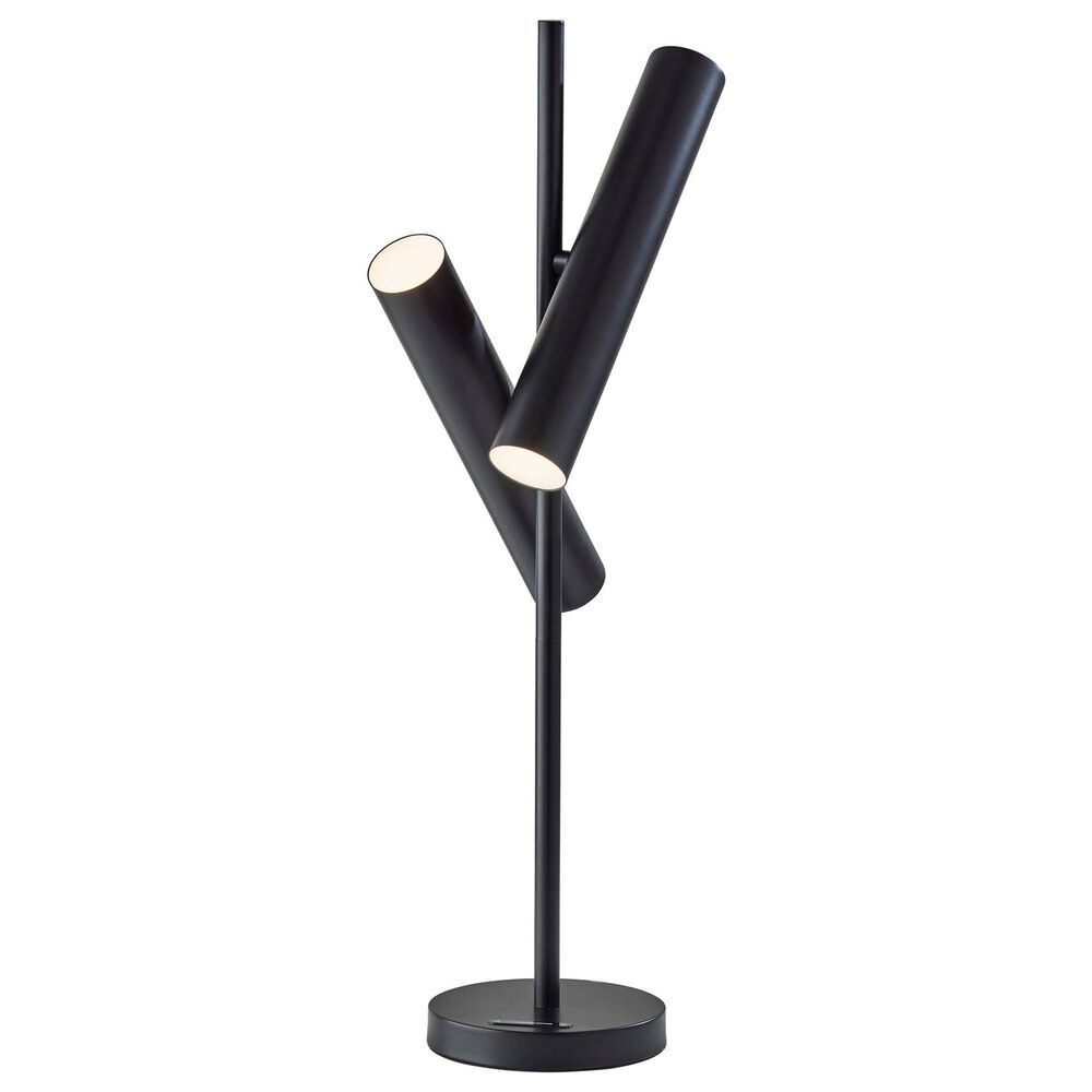 Adesso Greer Table Lamp in Black, , large