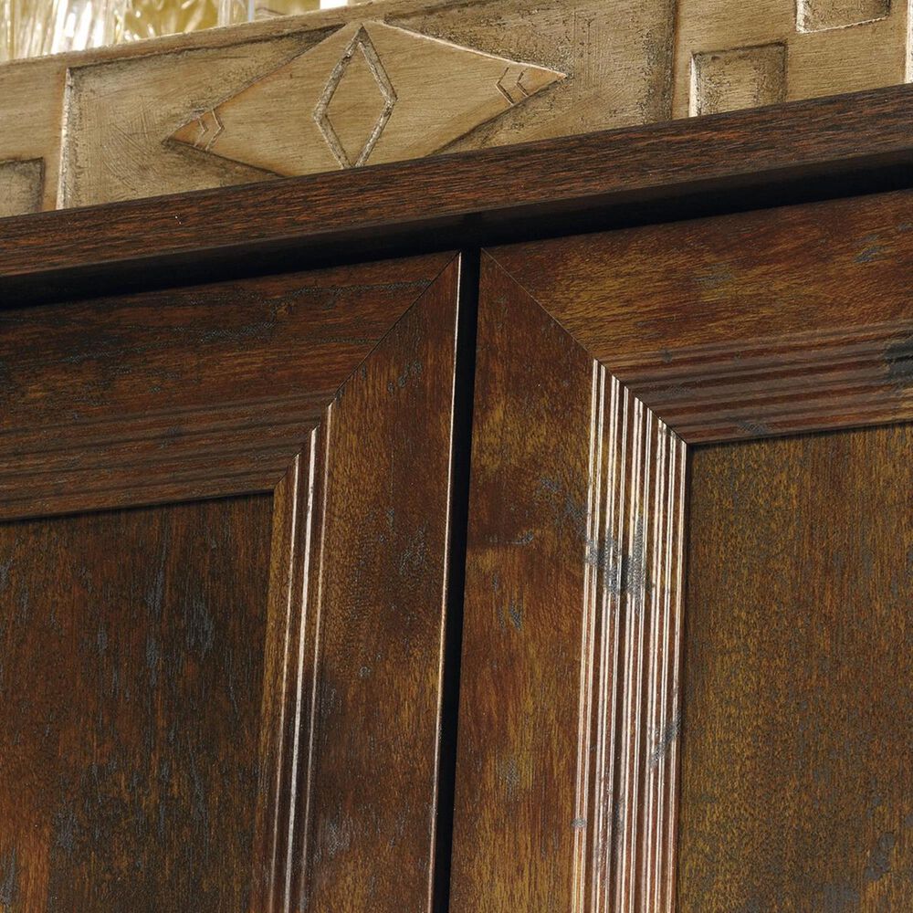 Sauder Viabella Storage Cabinet in Curado Cherry, , large
