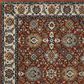 Oriental Weavers Aberdeen Border Dance 6"7" x 9"6" Red Area Rug, , large