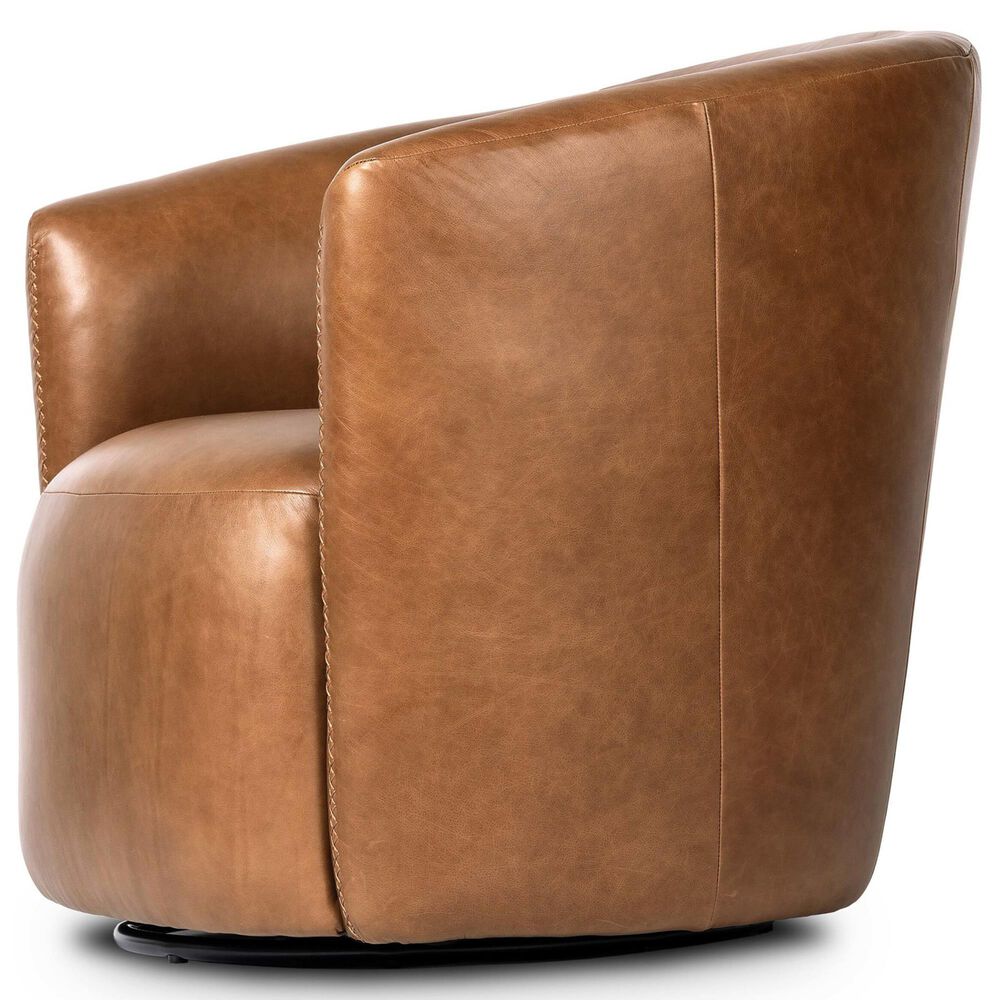 Four Hands Salena Swivel Chair in Sonoma Chestnut, , large