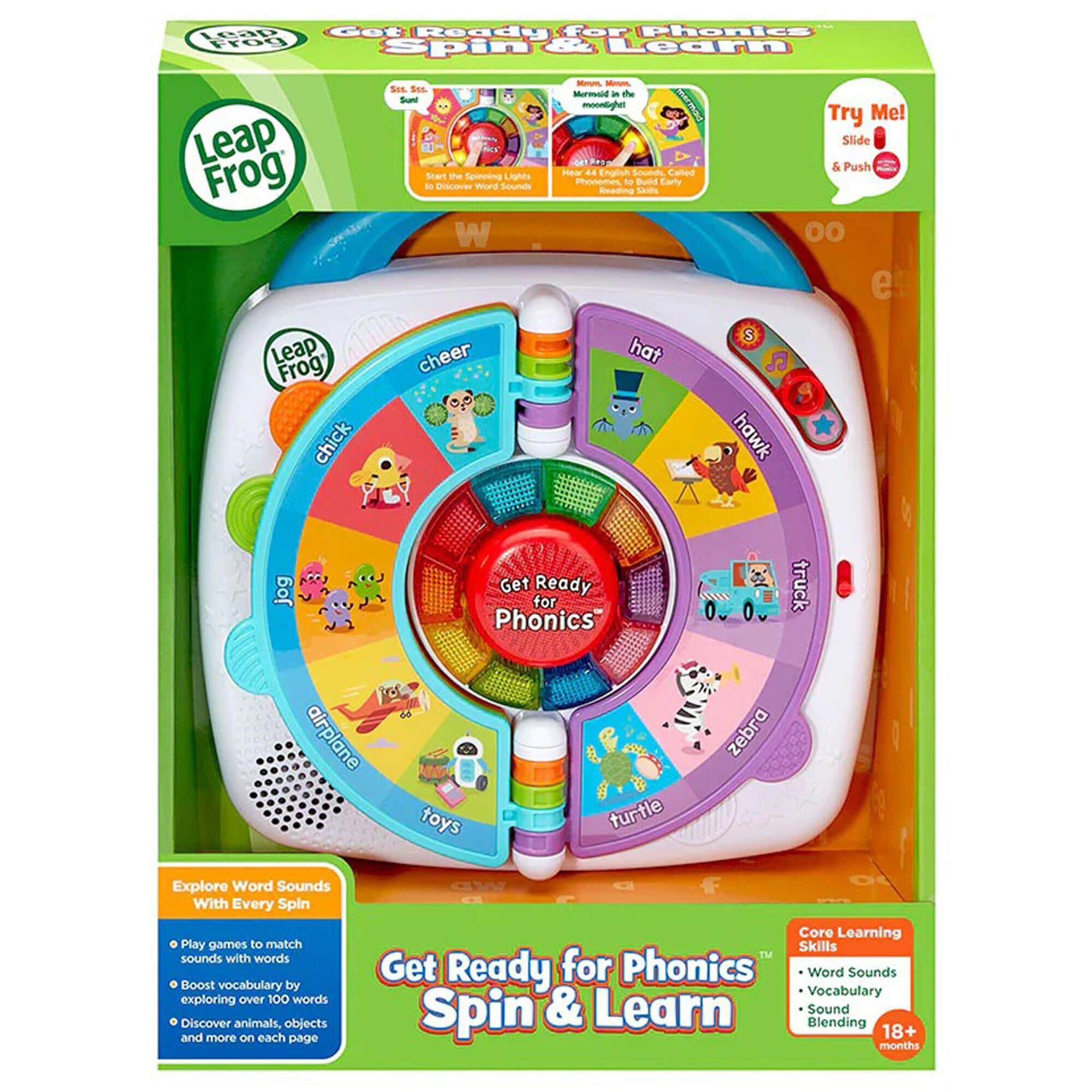 Leapfrog Get Ready for Phonics Spin and Learn