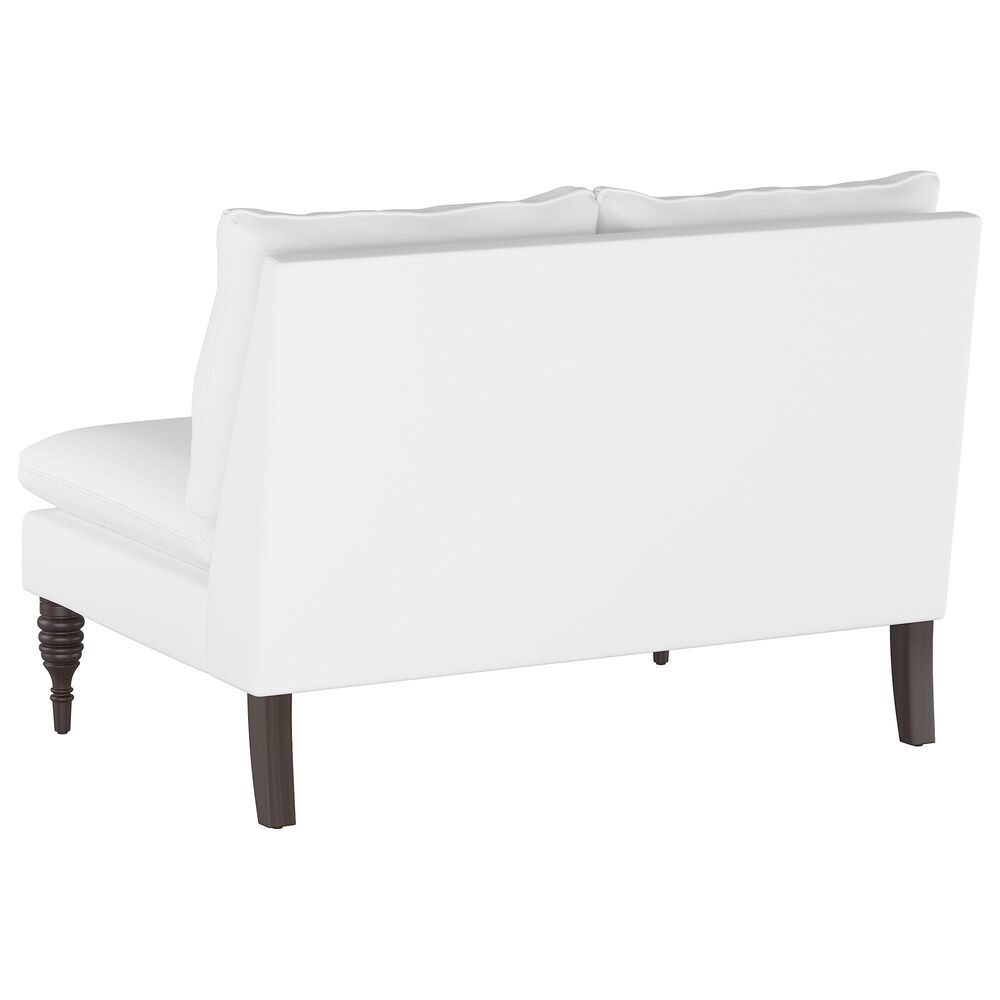 Skyline Furniture Upholstered Loveseat in Twill White, , large