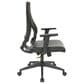 OSP Home Office Chair with Faux Leather Seat in Black, , large