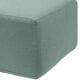 Jaxx Fairlie Boucle Fabric Ottoman in Green, , large