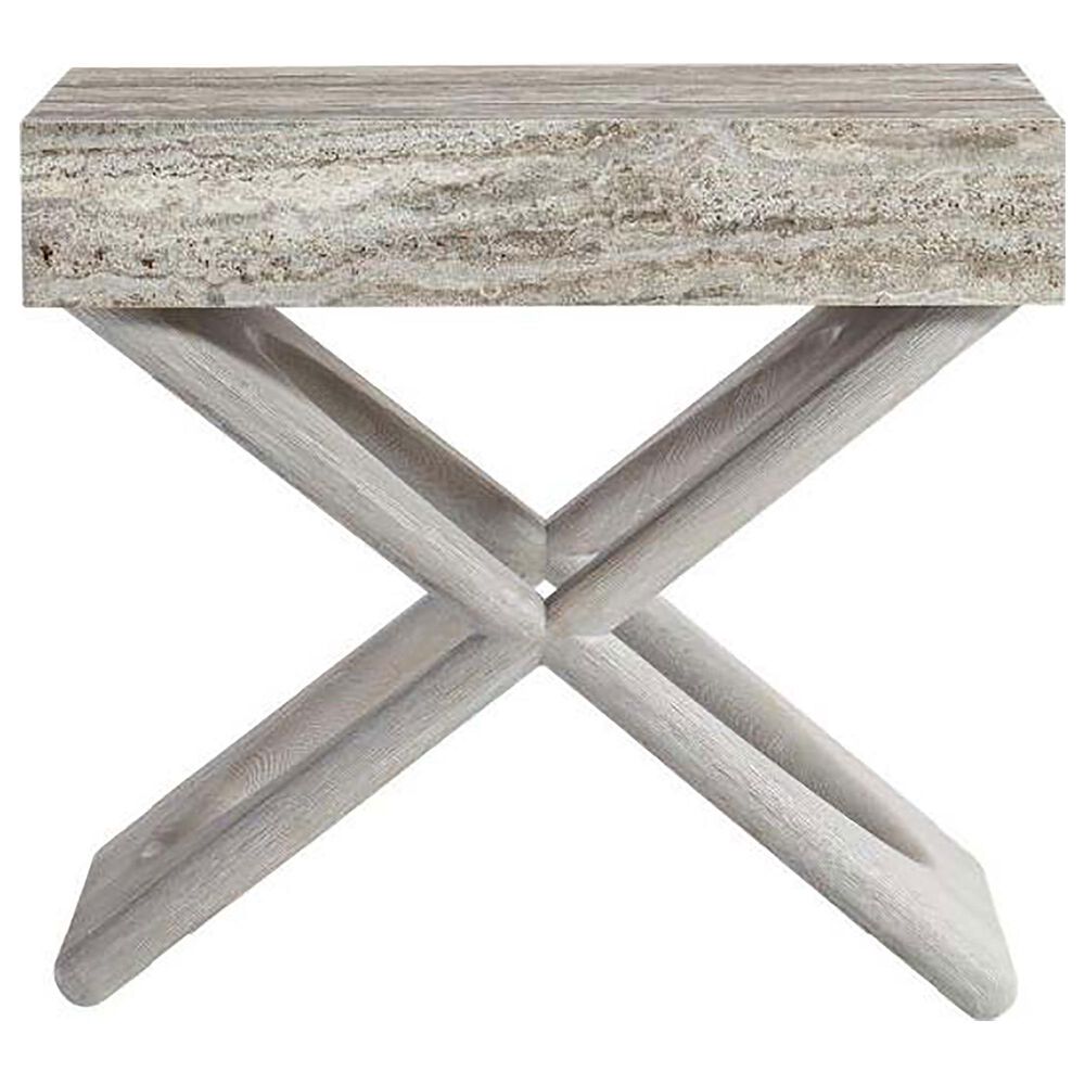 Bernhardt Sereno Nightstand in Light Grey, , large