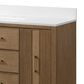 37B Fenwick 48" Single Bathroom Vanity in Kona with Glossy White Composite Stone Top and Backsplash, , large