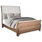 New Heritage Design Coventry Hall 3-Piece Queen Sleigh Bed with Two Nightstands in Pecan, , large