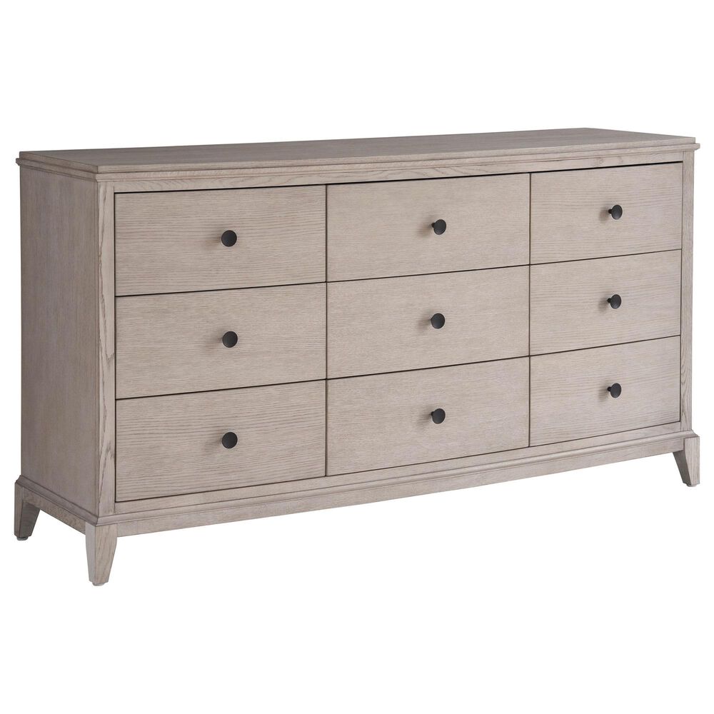 Furniture Worldwide Coalesce 9Drawer Dresser in Rolling Fog NFM