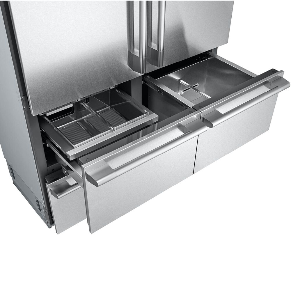 Signature Kitchen Suite 48&quot; Built-In French Door Refrigerator - Panels Sold Separately, , large