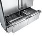 Signature Kitchen Suite 48" Built-In French Door Refrigerator - Panels Sold Separately, , large