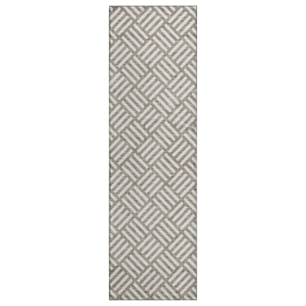 Dalyn Rug Company The Reserve TR3 Taupe 2"3" x 7"6" Indoor/Outdoor Runner, , large