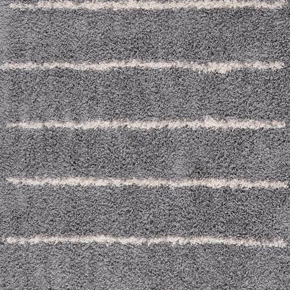 Safavieh Venus Shag VNS604J 2&#39;7&quot; Round Grey and Ivory Area Rug, , large