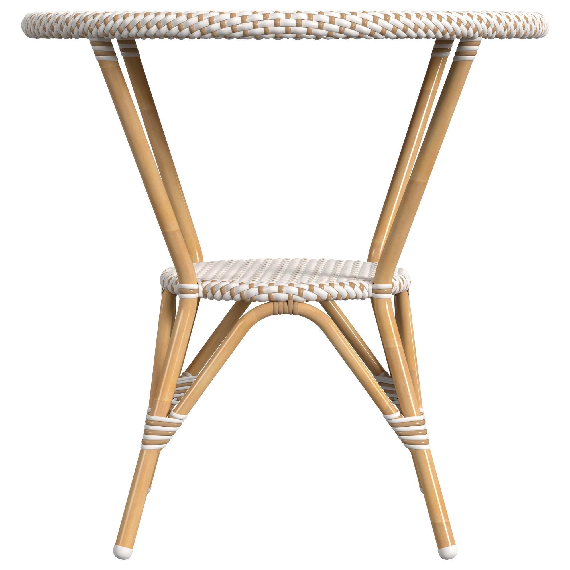 Rattan bistro on sale table only
