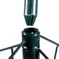 The Gerson Company 7.5" Pre-Lit Tuscany Tinsel Christmas Tree in Black, , large