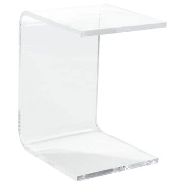 Safavieh Kat Side Table in Clear, , large