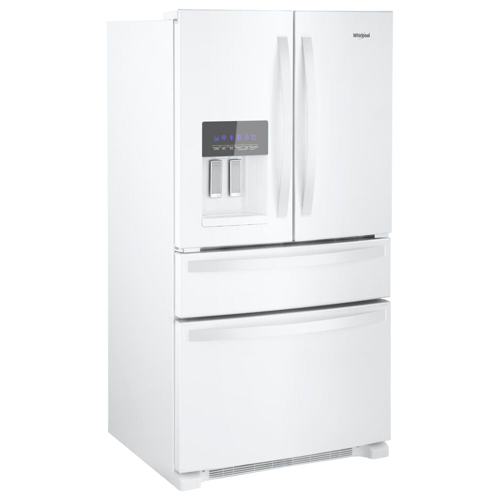 Whirlpool 24.5 Cu. Ft. French Door Refrigerator in White, , large