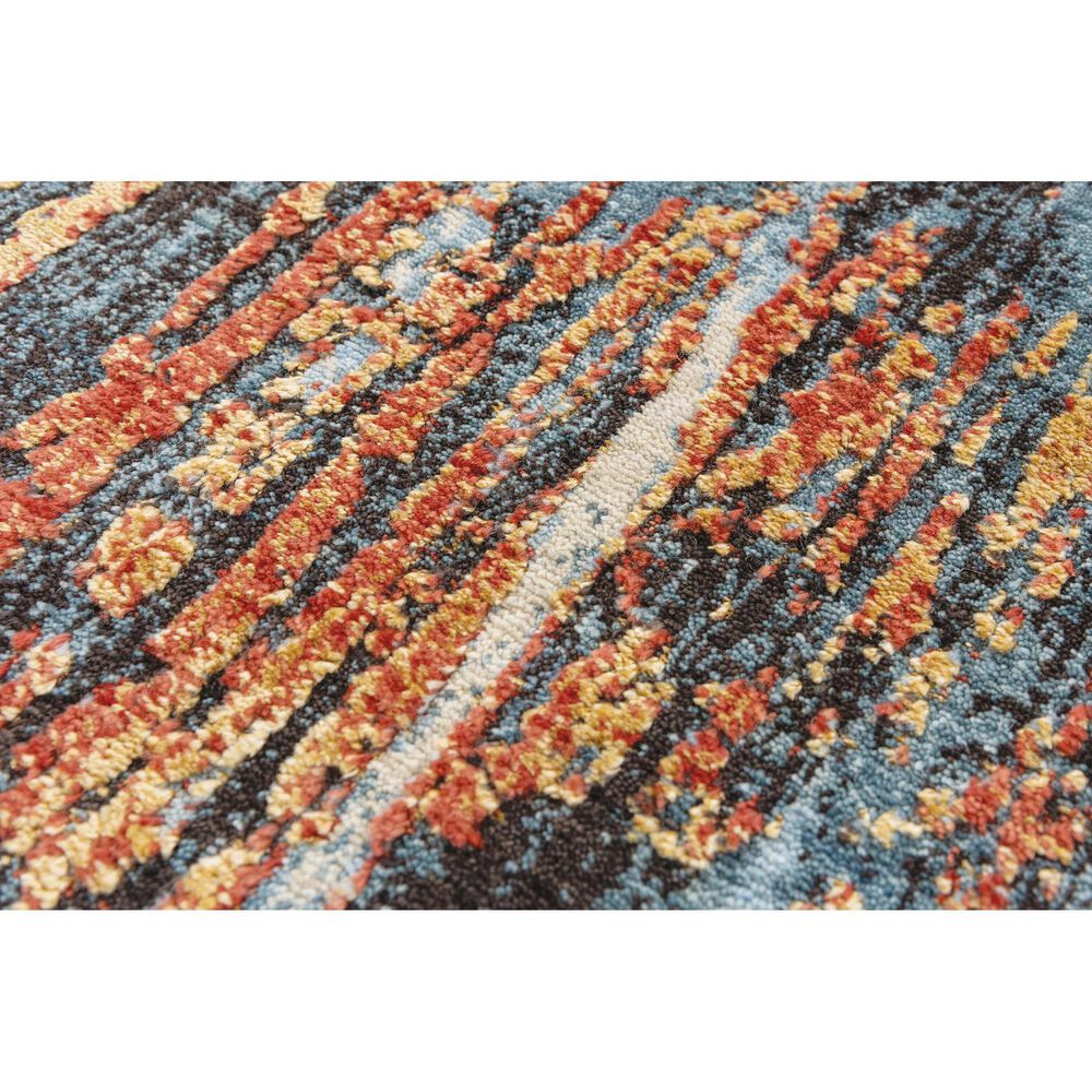 RIZZY Premier PMR103 5&#39; x 8&#39; Blue Area Rug, , large