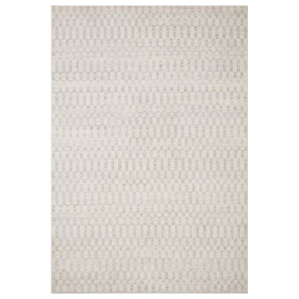 Loloi II Kamala 11"2" x 15"7" Ivory and Grey Area Rug, , large