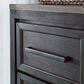 Millenium Foyland 5-Piece Queen Bedroom Set in Black and Brown, , large