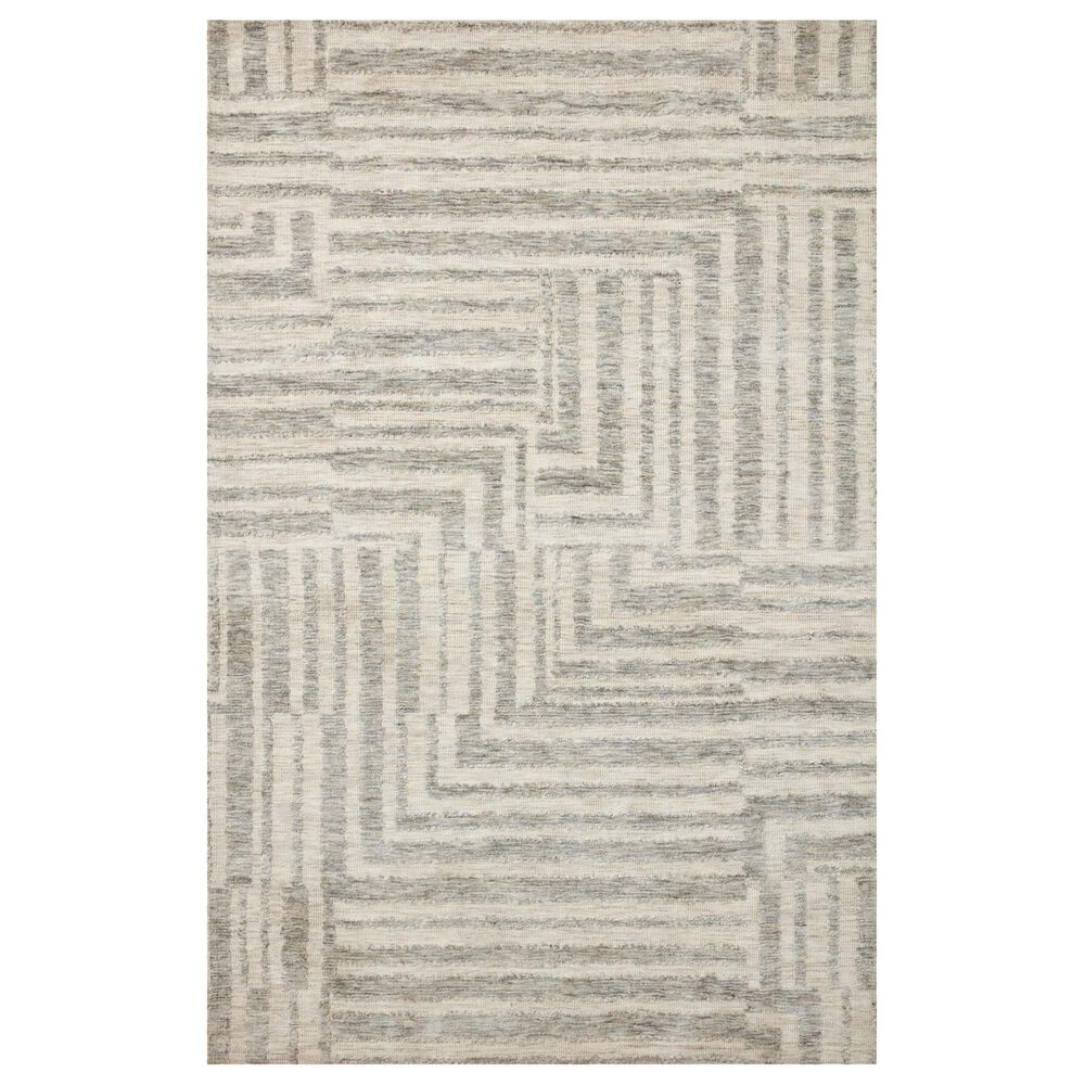 Justina Blakeney x Loloi Yeshaia 2"6" x 7"6" Oatmeal and Silver Runner, , large