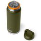 YETI Rambler 36 Oz Water Bottle with Color-Blocked Chug Cap in Olive and King Crab Orange, , large