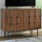 Ashley Juddins Accent Cabinet in Medium Brown, , large