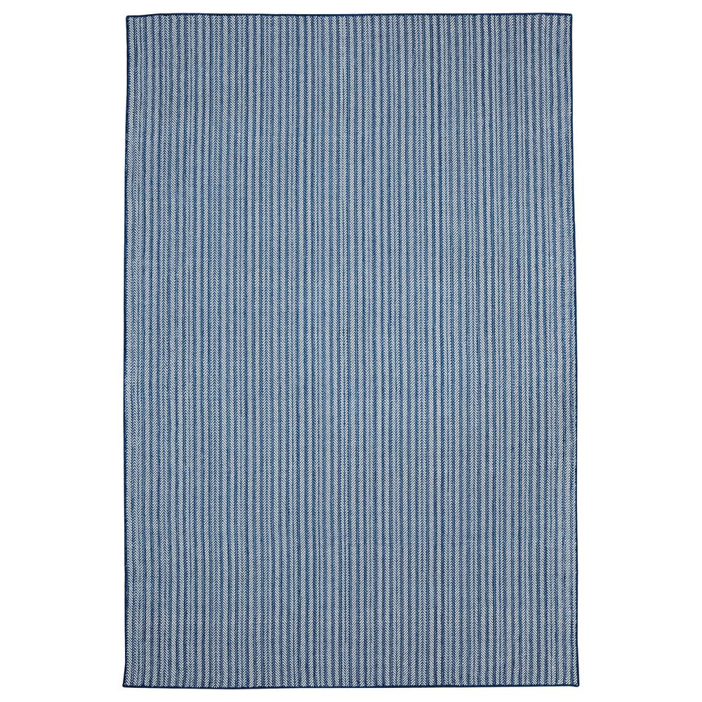 Radici USA River 10" x 14" Blue Area Rug, , large