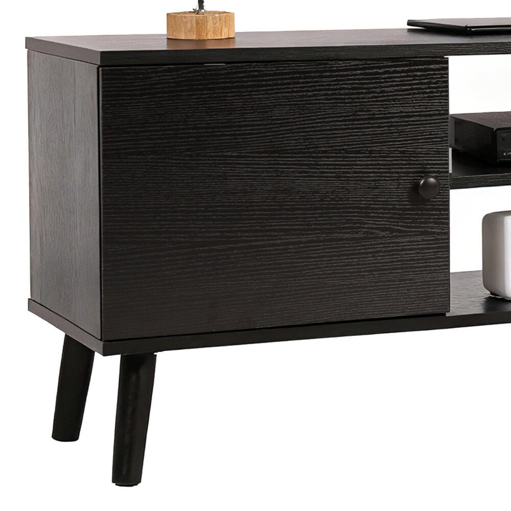 FDW 53.5" TV Stand in Black, , large