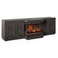 Fabio Flames 72" Mantel Fireplace in Gray, , large