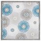 Safavieh Cabana CBN676B 6"7" Square Beige and Blue Indoor/Outdoor Area Performance Rug, , large