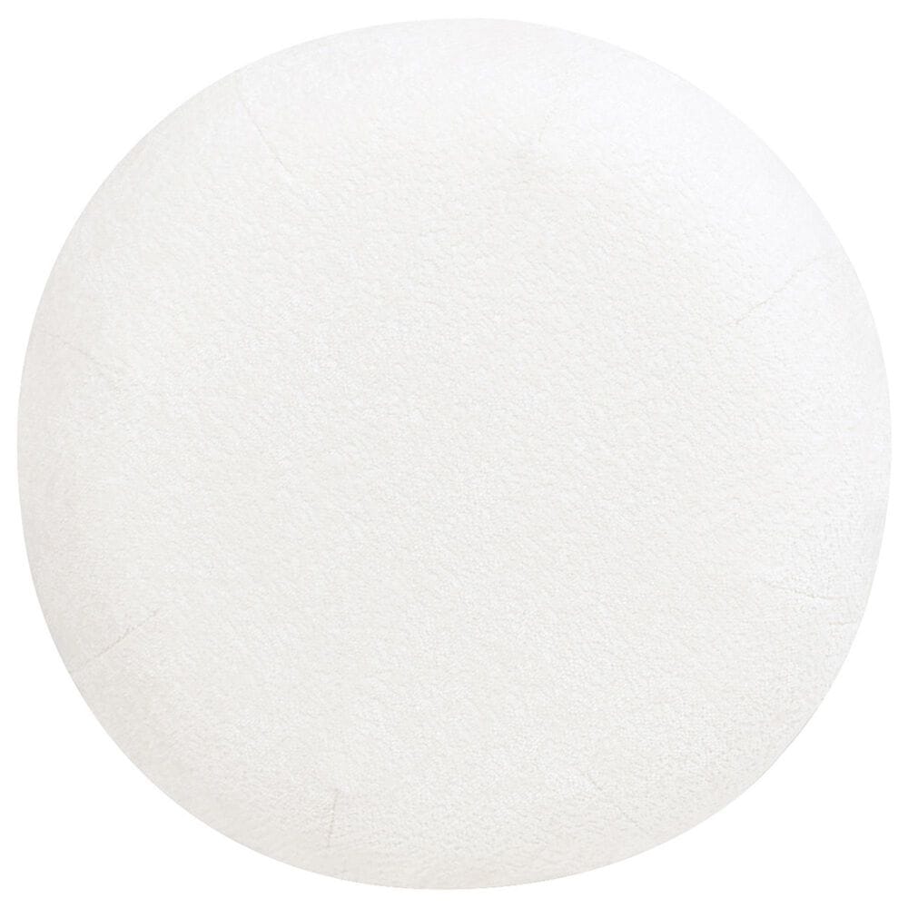 Jennifer Taylor Home Nest Pouf in Almond White, , large