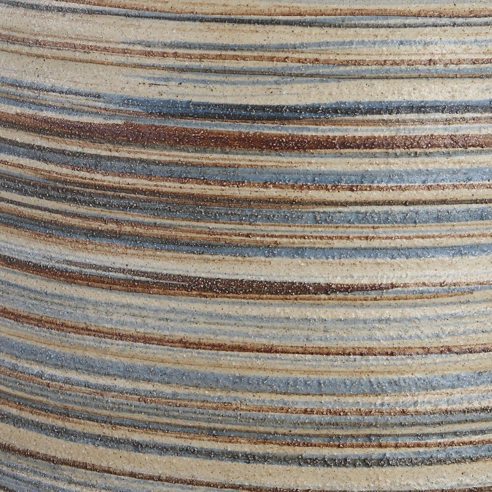 Uttermost Prospect Large Table Lamp in Brown, Taupe, Cream, Blue and Brushed Nickel, , large