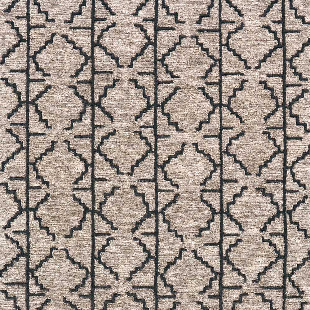 Feizy Enzo 2&#39; x 3&#39; Charcoal and Gray Area Rug, , large