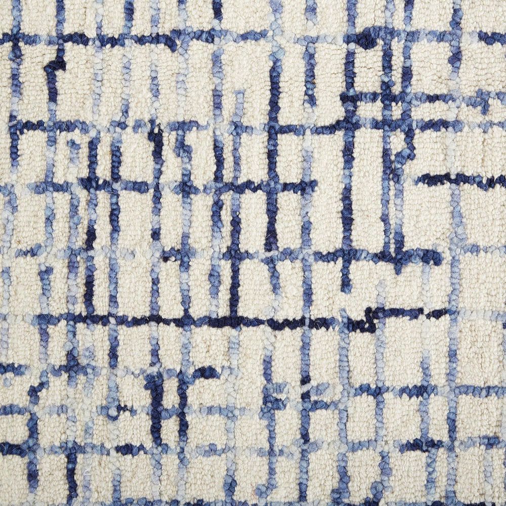 Feizy Maddox 3&#39;6&quot; x 5&#39;6&quot; Ivory and Navy Area Rug, , large