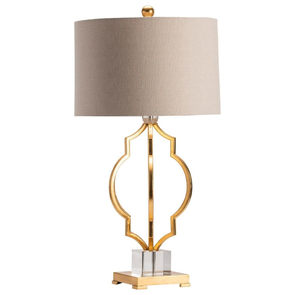 Crestview Collection Parisian Table Lamp in Gold Leaf, , large