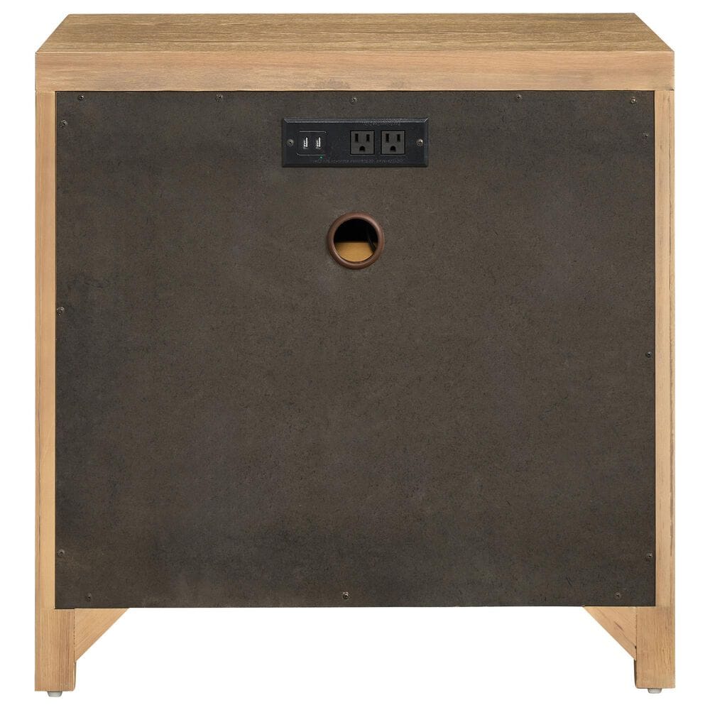 Universal Furniture Avaline Queen Platform Bed with Two Nightstands in Skylark, , large