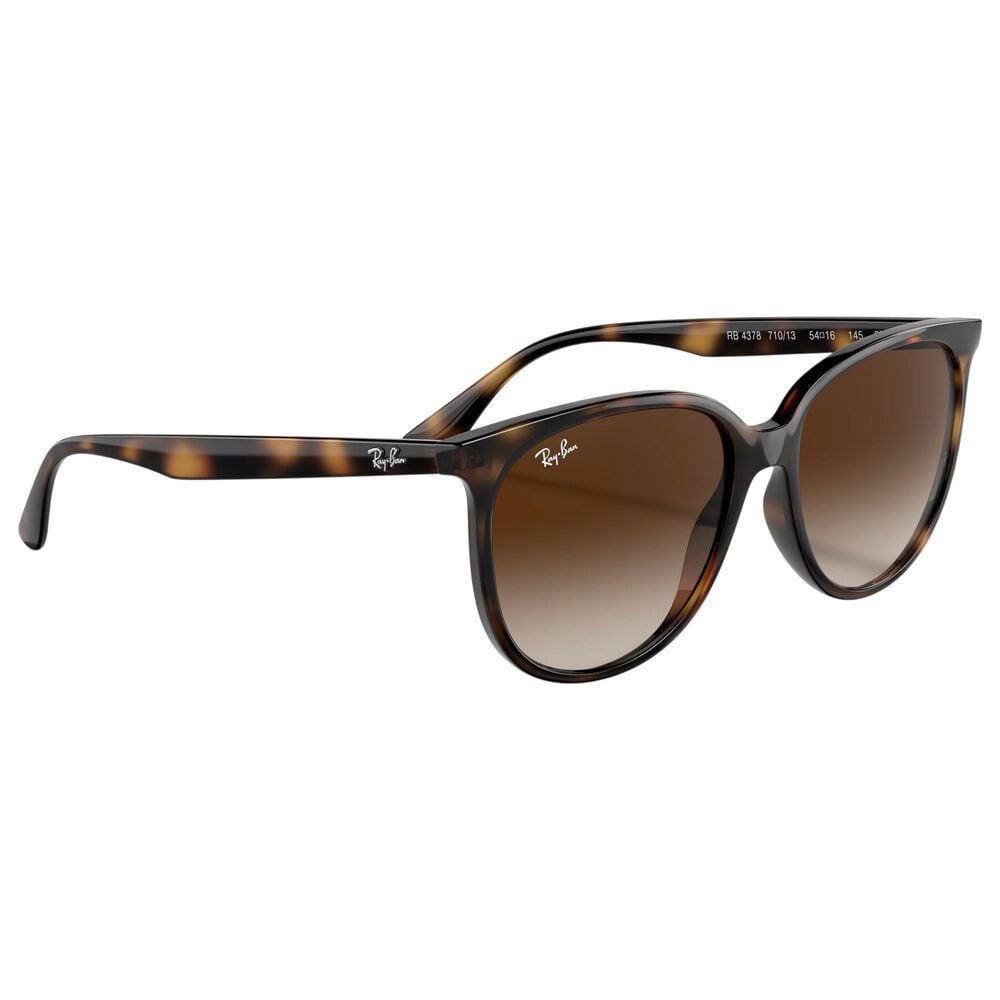 Rayban Glasses Sunglasses with Gradient Brown Lenses in Polished Havana, , large