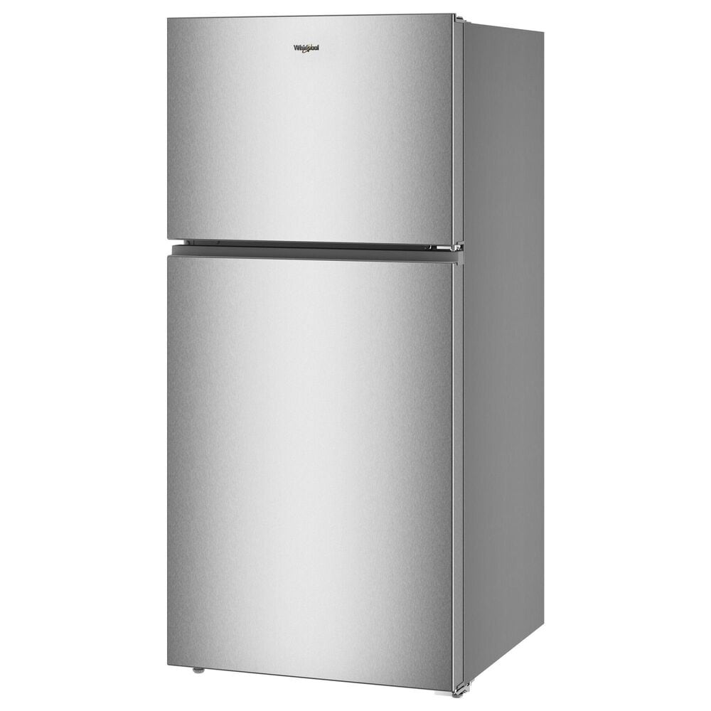 Whirlpool 19.2 Cu. Ft. Top Freezer Refrigerator with Total Coverage Cooling in Fingerprint Resistant Stainless Steel, , large