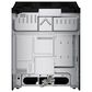 Whirlpool 30" Gas Smart Range in Black-on-Stainless Steel, , large