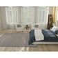 Nourison Courtyard Ivory and Charcoal 8" Square Indoor/Outdoor Area Rug, , large
